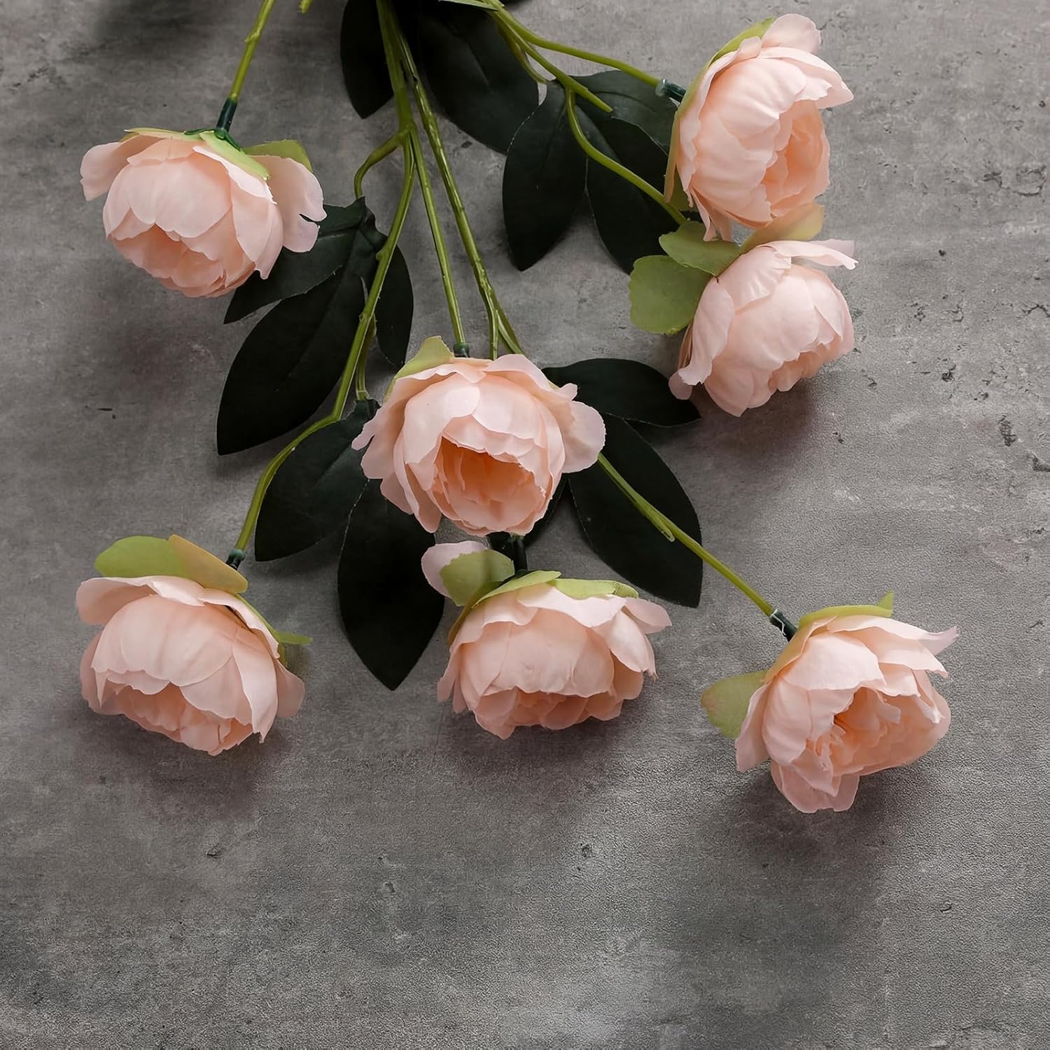 Artificial Peony Stems for Vase Styling Set of 3