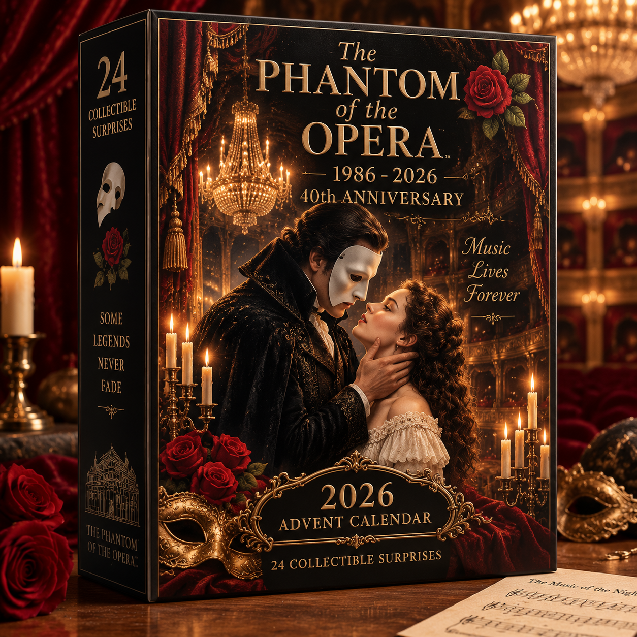 The Phantom of the Opera 40th Anniversary 2026 Advent Calendar