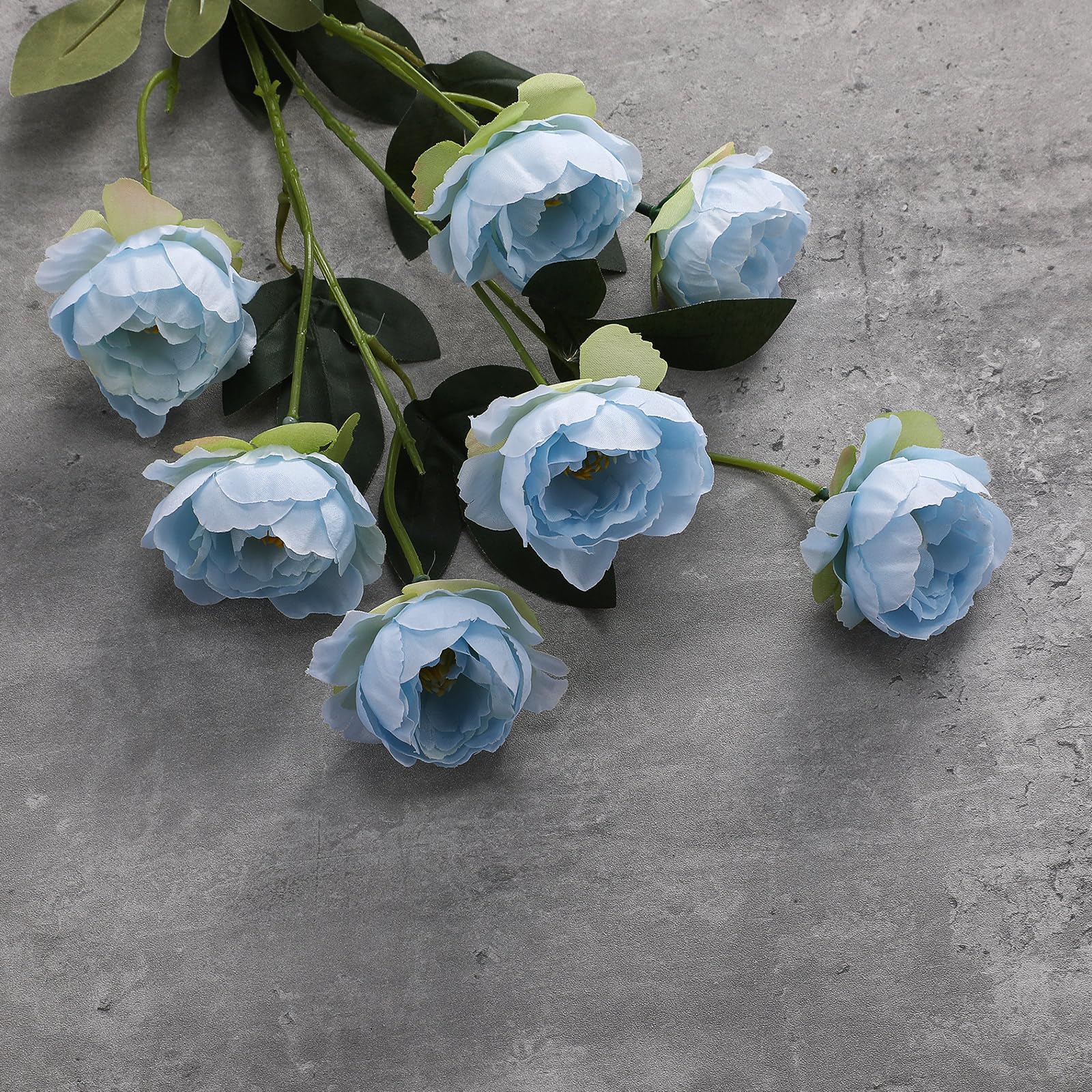 Artificial Peony Stems for Vase Styling Set of 3