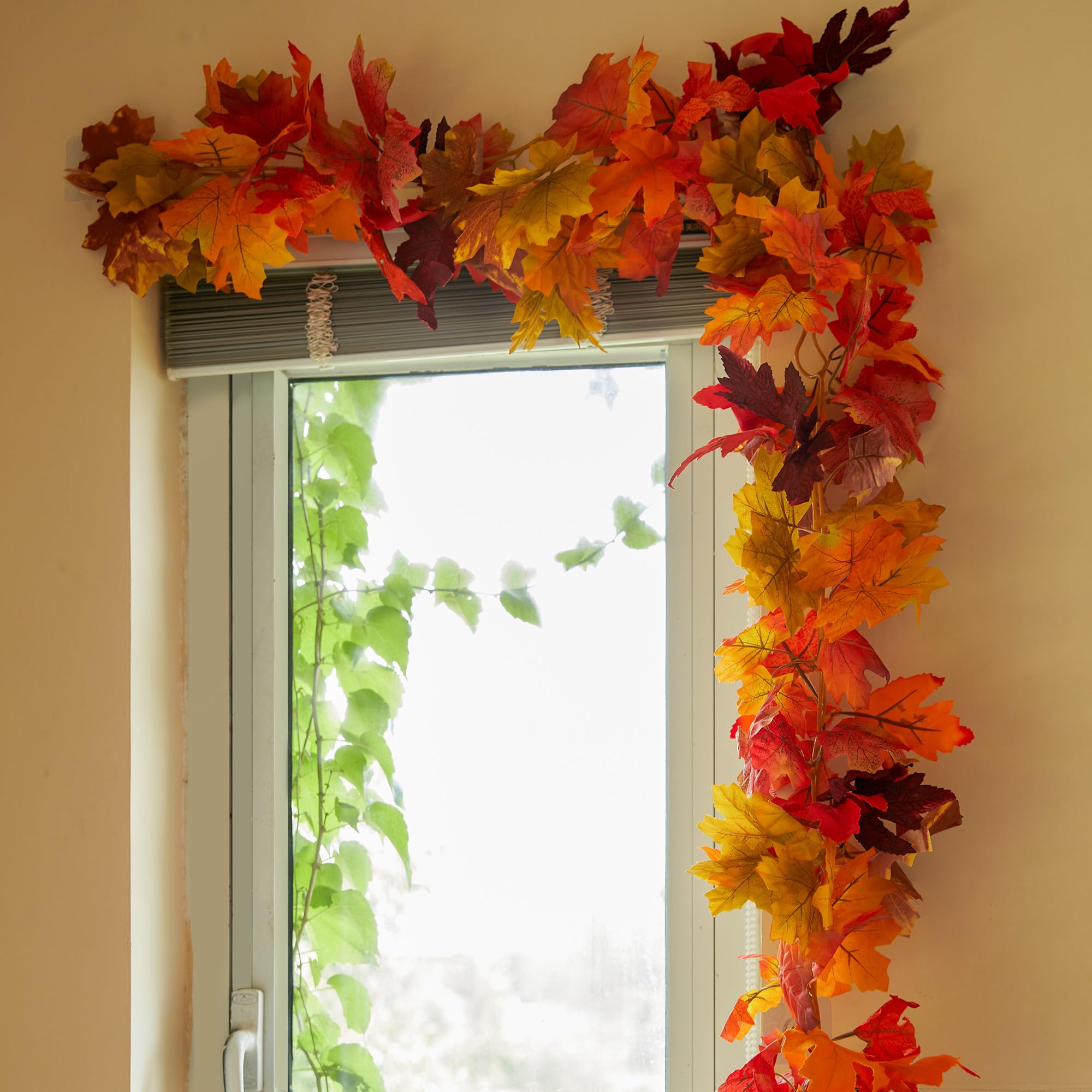 Hot Sale 60% OFF - Artificial Maple Leaf Autumn Garland