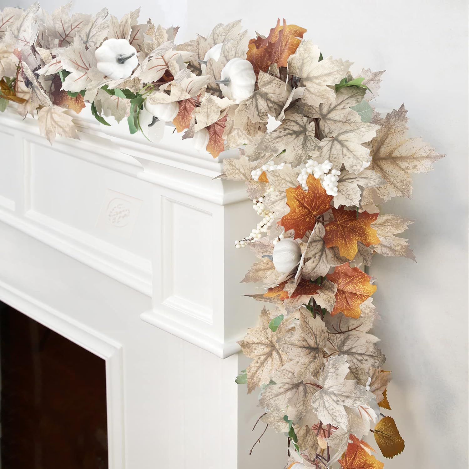 Hot Sale 60% OFF - Artificial Maple Leaf Autumn Garland