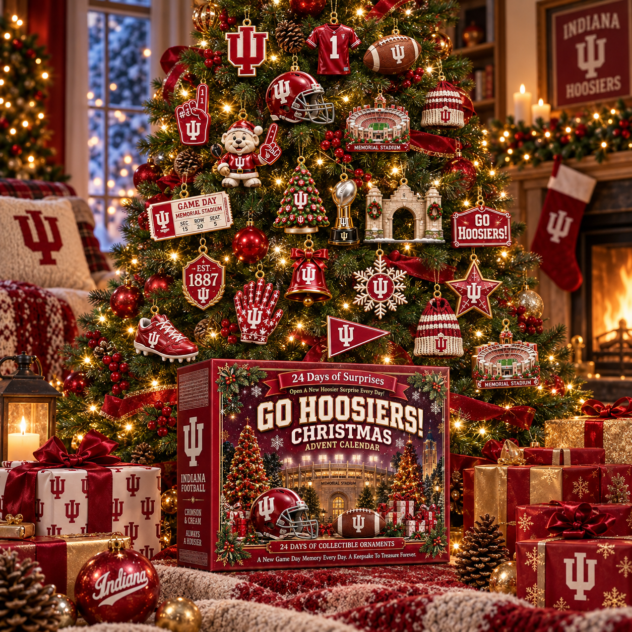 🎄 Go Hoosiers! Football Christmas Advent Calendar