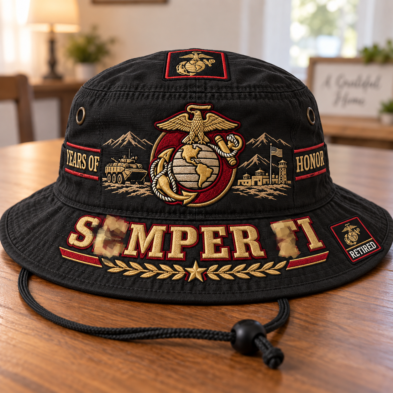 🦅 Retired Marine Boonie Hat
