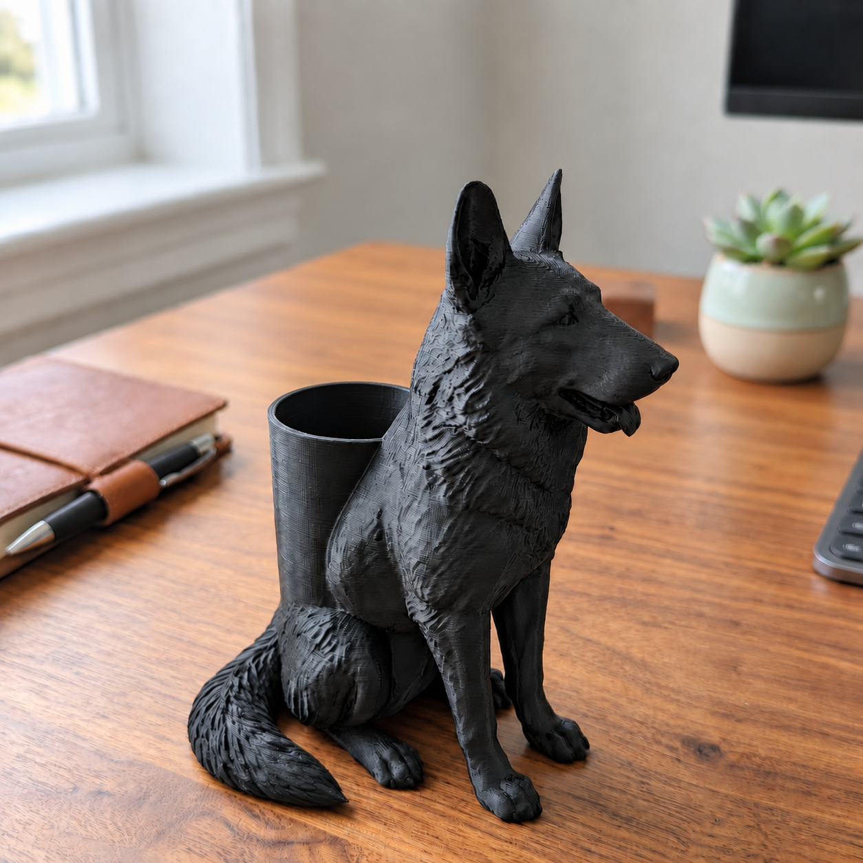 🐶Last Day 60% OFF - German Shepherd Desk Organizer