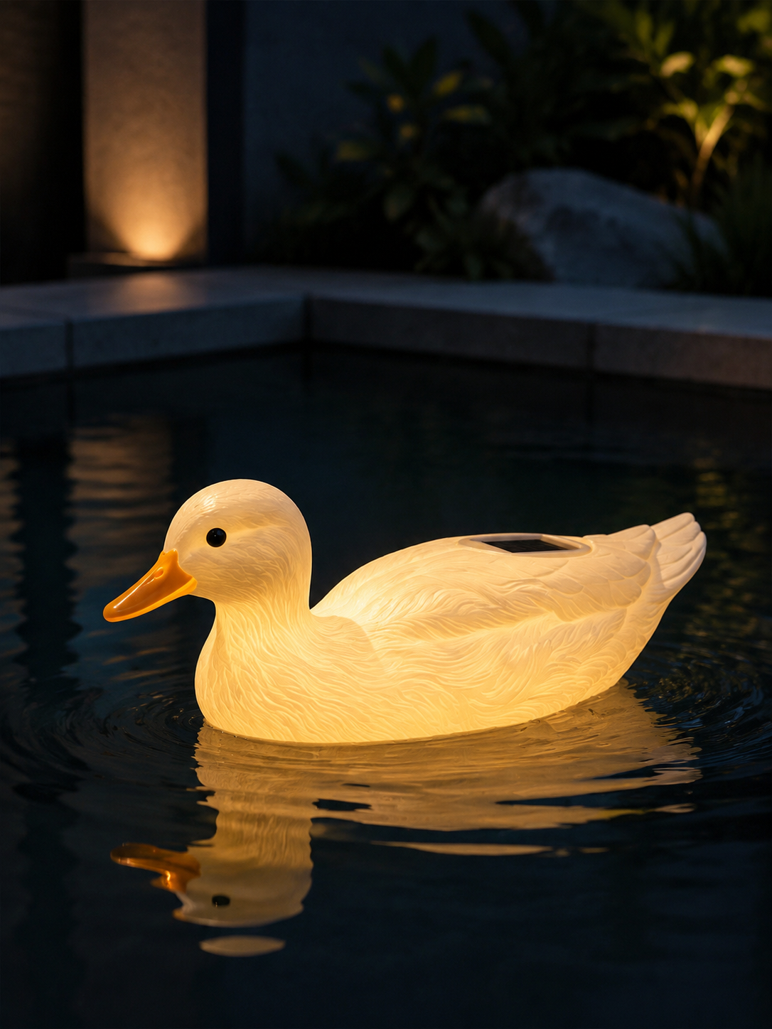 Floating Solar Pond Animal Light