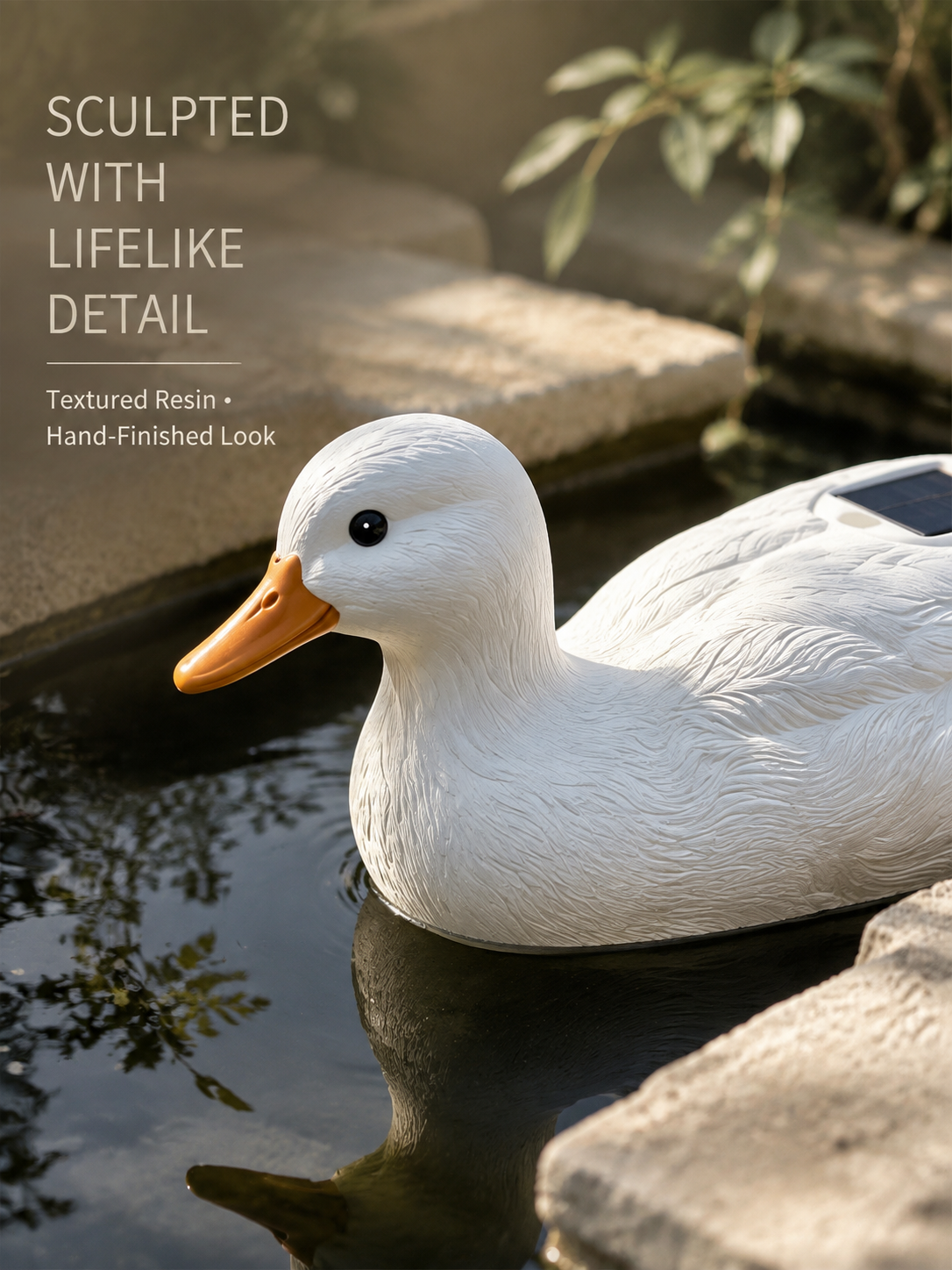 Floating Solar Pond Animal Light