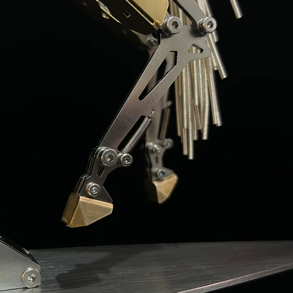 Mechanical Galloping Horse 3D Metal Puzzle Model Kit