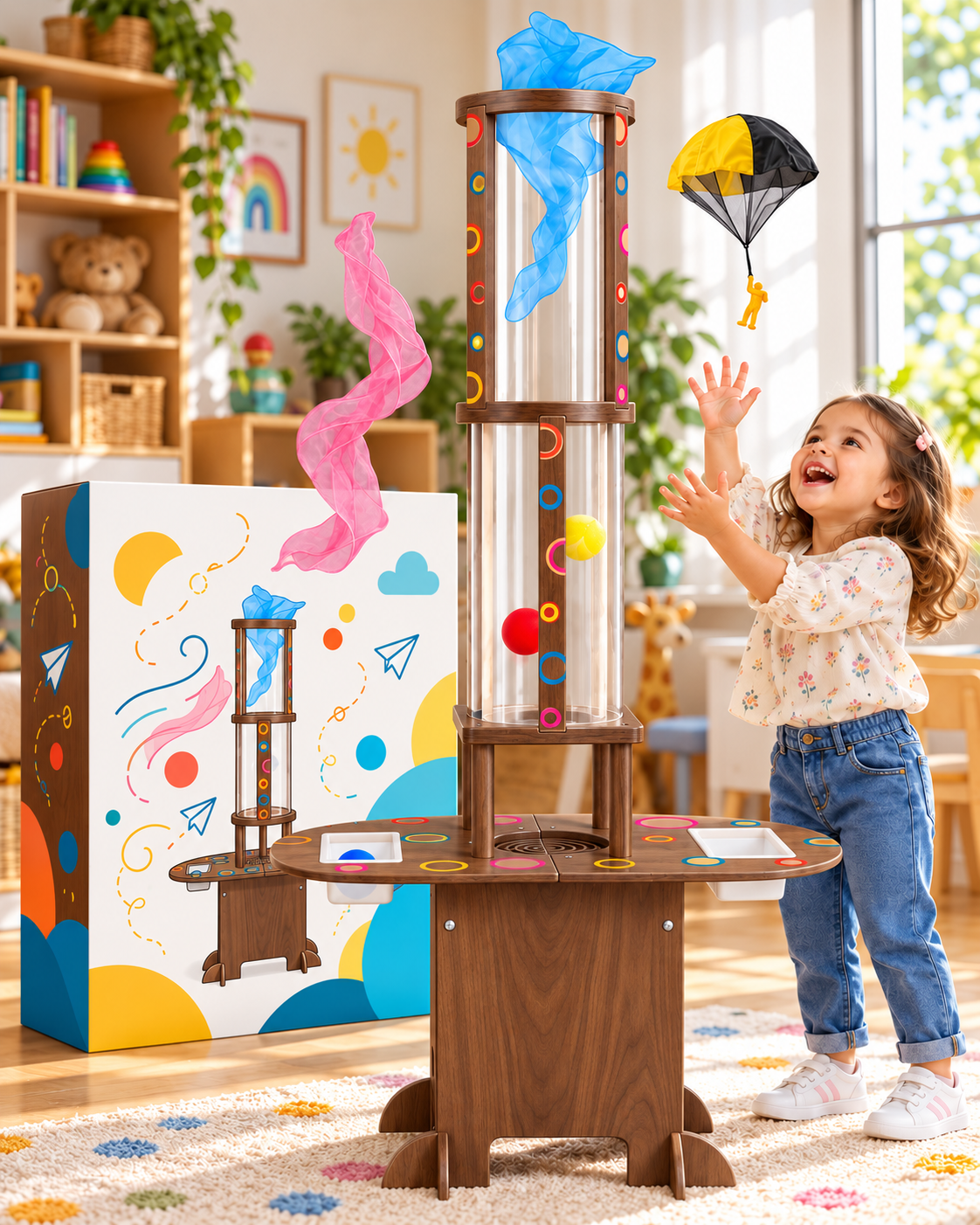 Wind Tunnel Science Toy