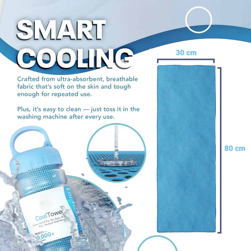🎁Last Day Buy 1 Get 1 Free ❄️🔥Cold Sweat Towel You Can Use Anywhere, Anytime! Reusable Soft Absorbent Cooling Portable