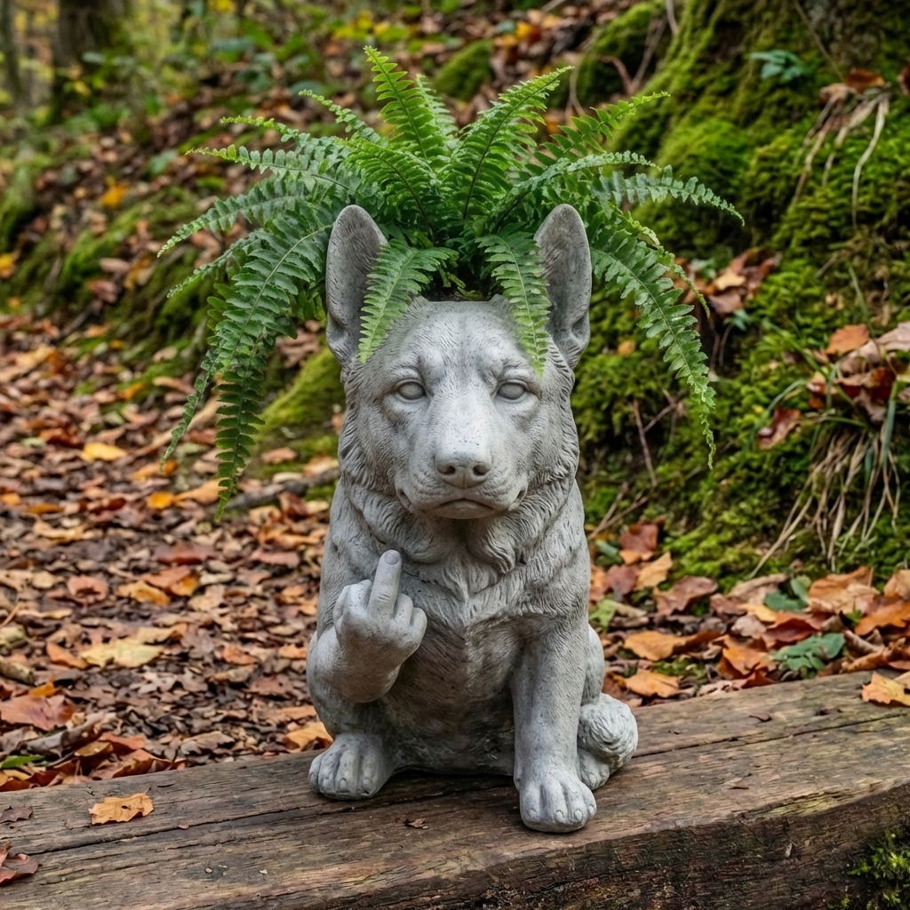 The Ultimate Office Gag Gift: "DONE" French Bulldog Planter