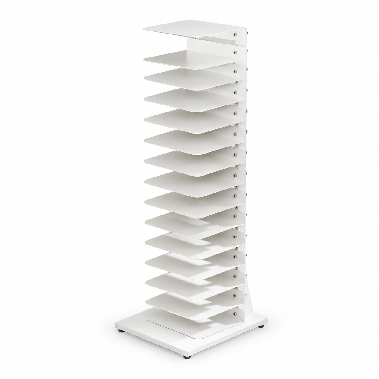 Adjustable Vertical Board Game Storage Tower