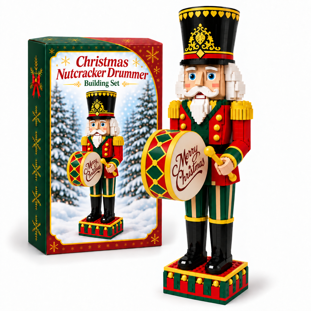 2026 Christmas Nutcracker Drummer Building Set 🎄