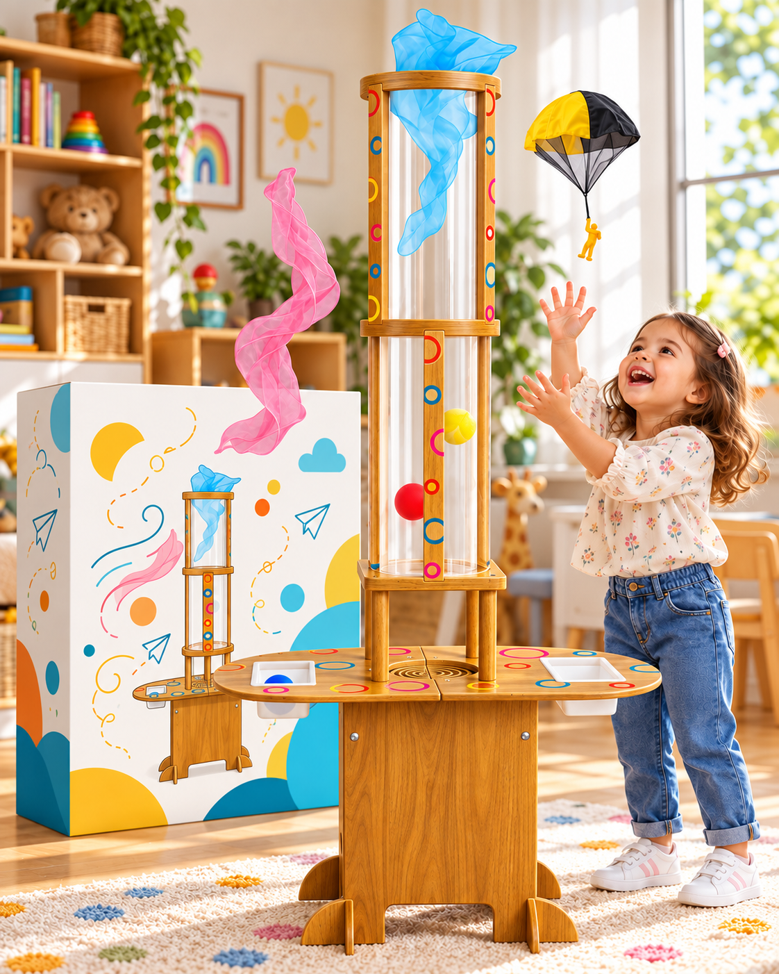 Wind Tunnel Science Toy