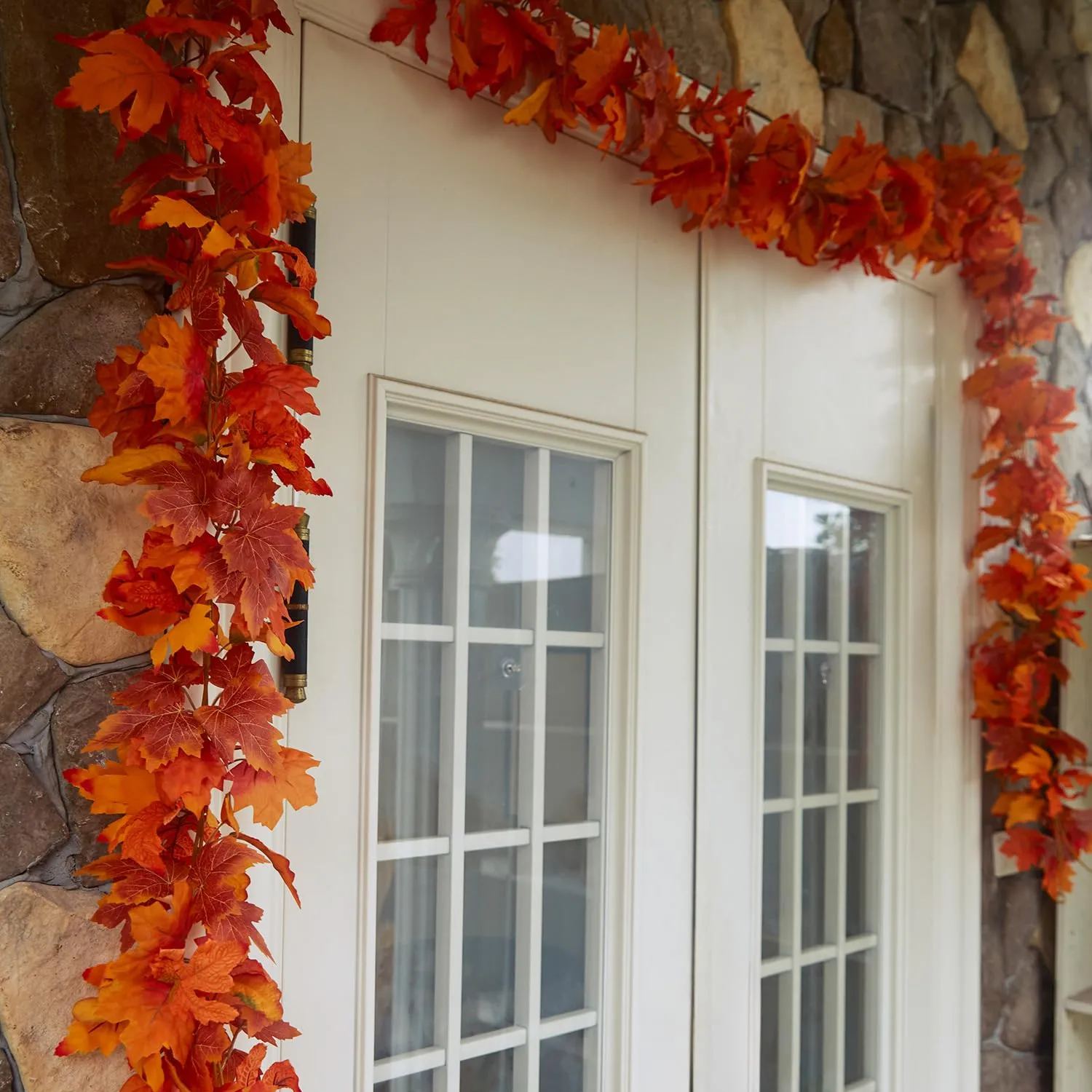 Hot Sale 60% OFF - Artificial Maple Leaf Autumn Garland