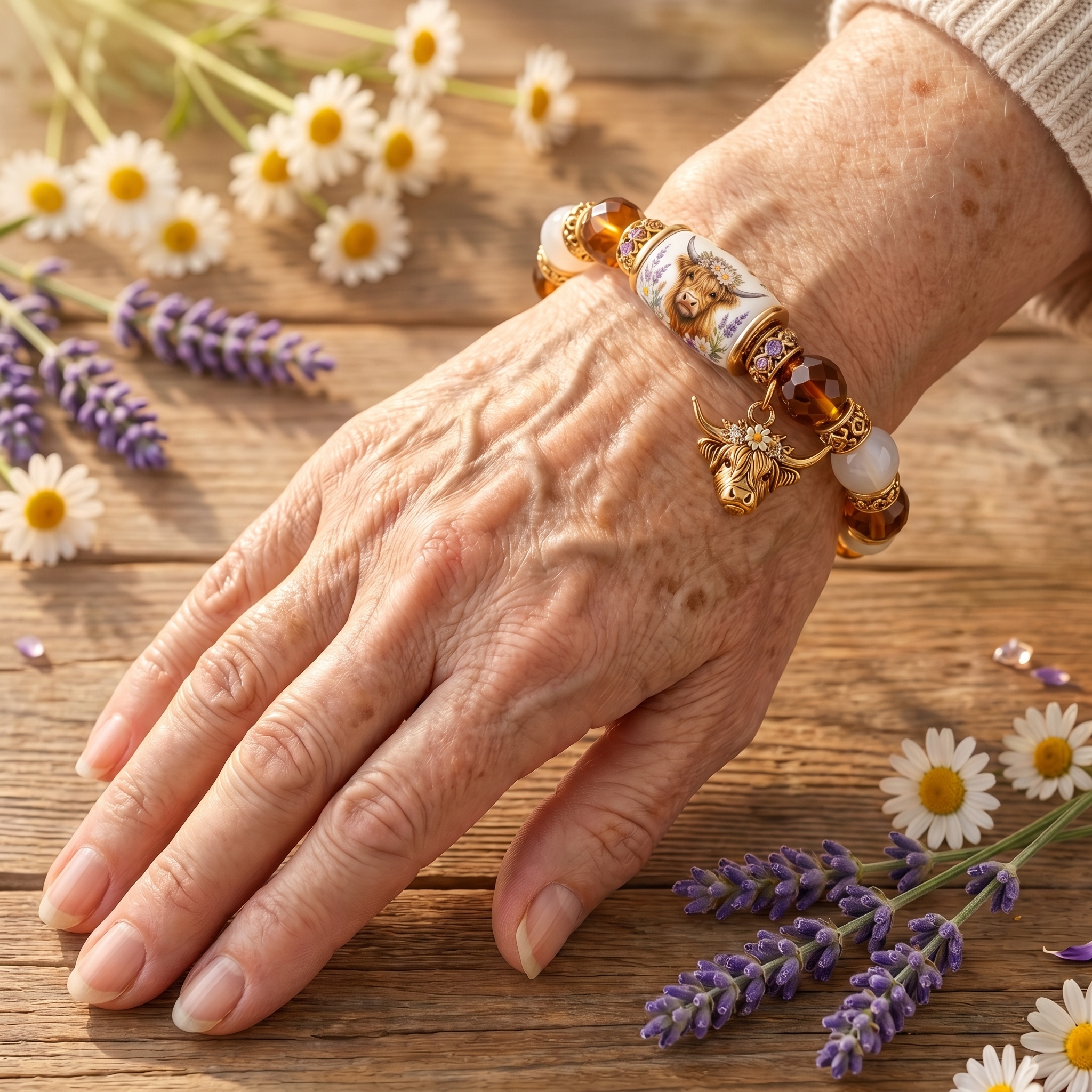 Wild Gentle Warm Highland Garden Bracelet