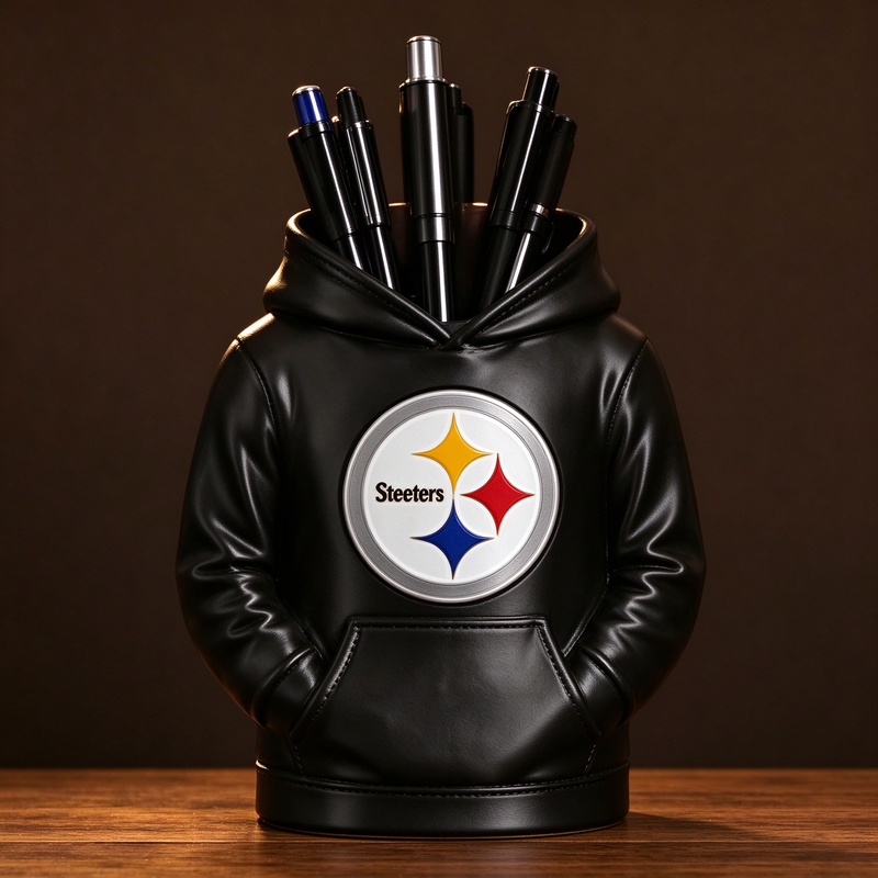3D Printed Football Hoodie Pen Holder | Team Desk Organizer - MySpotifyGlass