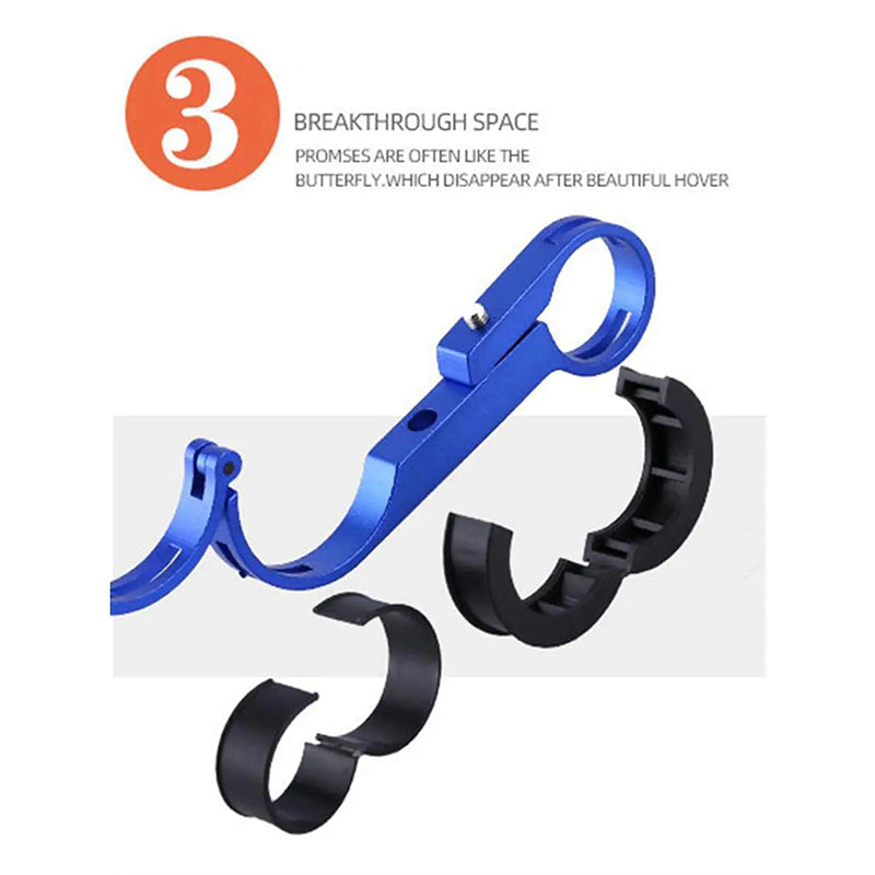 🚴 Bike Handlebar Extender – Extra Mounting Space for Phone, GPS, Light & More