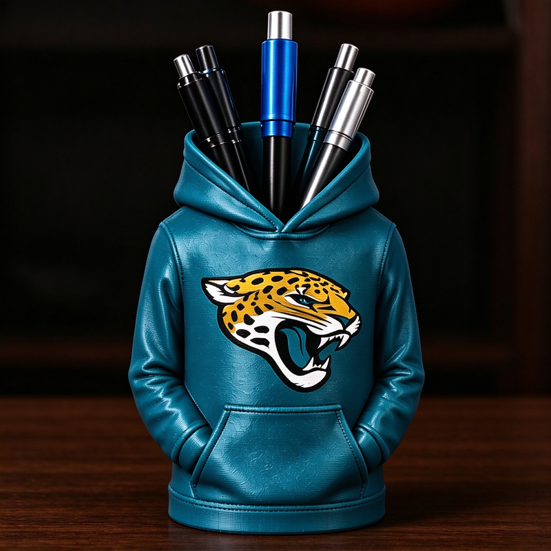 3D Printed Football Hoodie Pen Holder | Team Desk Organizer - MySpotifyGlass
