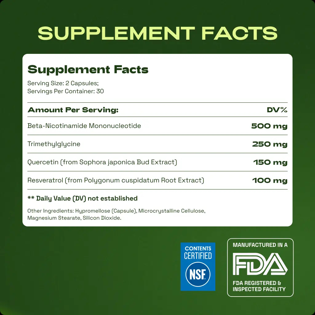 Cata-Kor NMN 4-in-1 Complex: The Complete NAD+ Support Formula