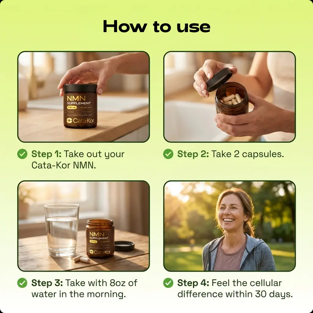 Cata-Kor NMN 4-in-1 Complex: The Complete NAD+ Support Formula