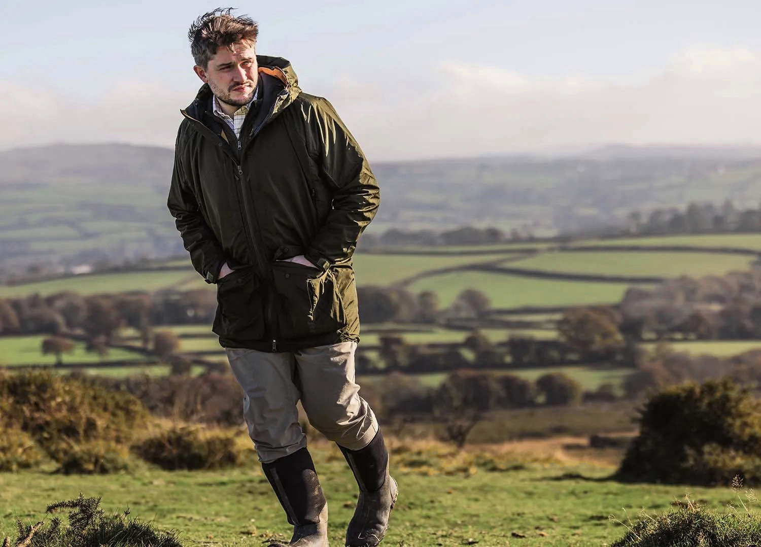 Veste imperméable Halkon pour hommes - Páramo Amérique du Nord