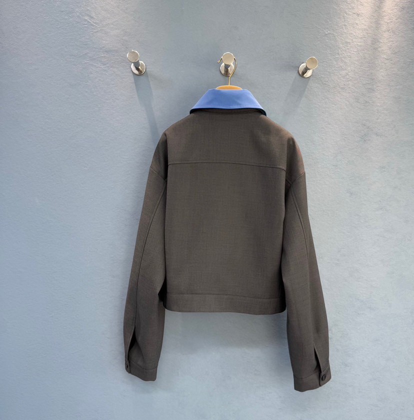 8 MIU New Suit Patchwork Collar