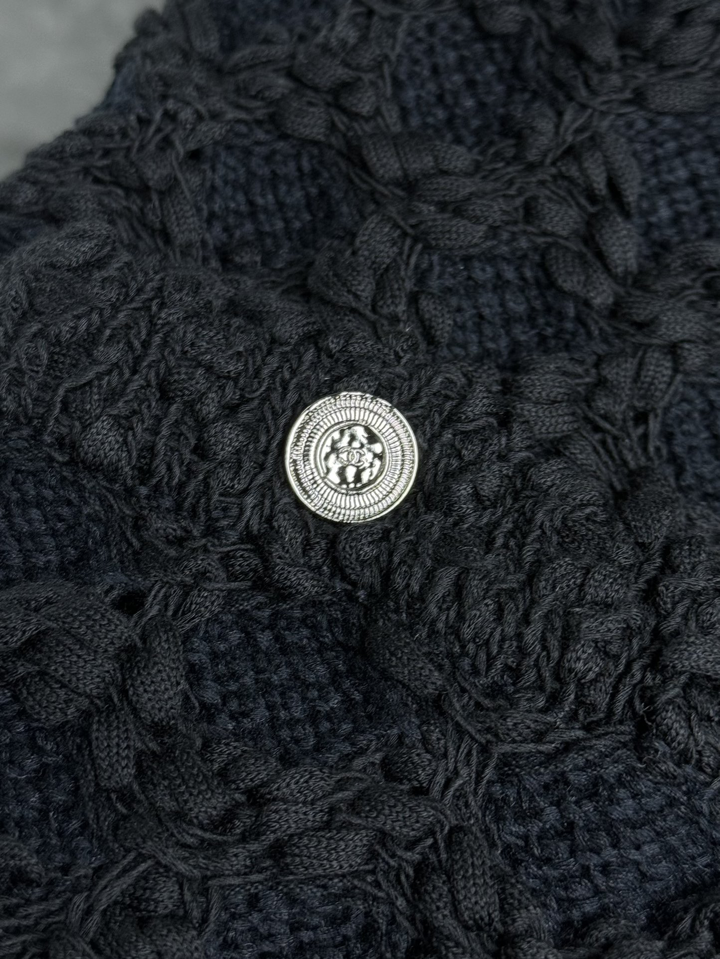 CHANE25SS Lattice Woven Vest Skirt