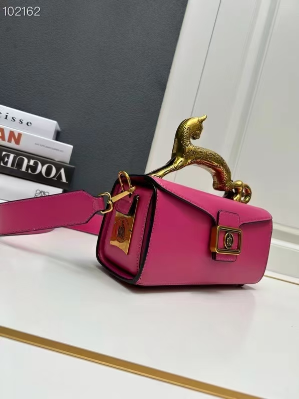 Ladies Exquisite Leopard Cat Handle Bag