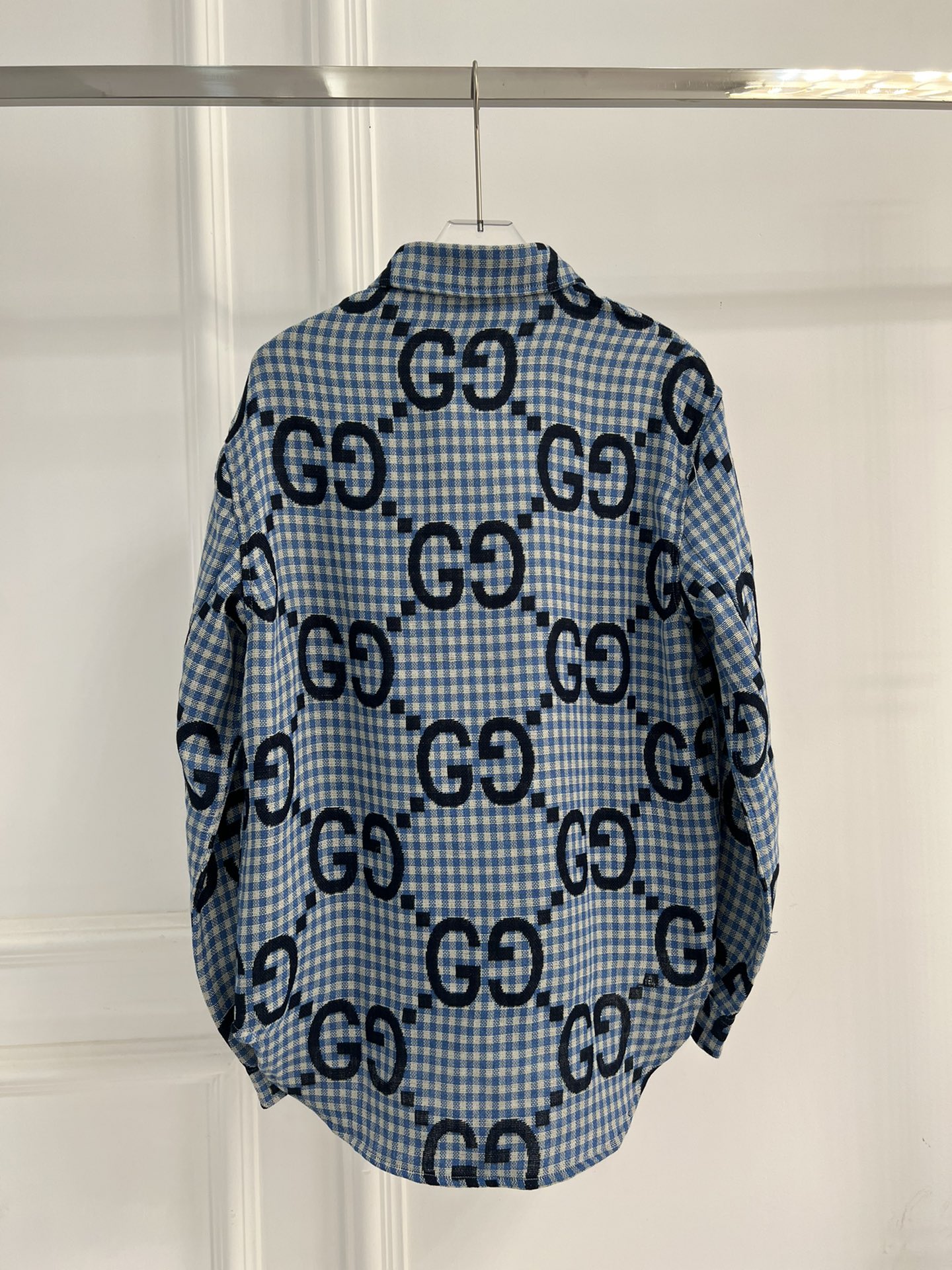 GUCC jacquard all-over print shirt