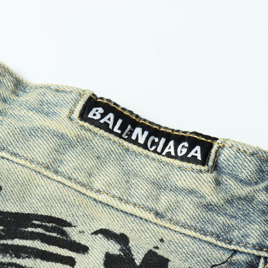 BA Graffiti Denim Trousers