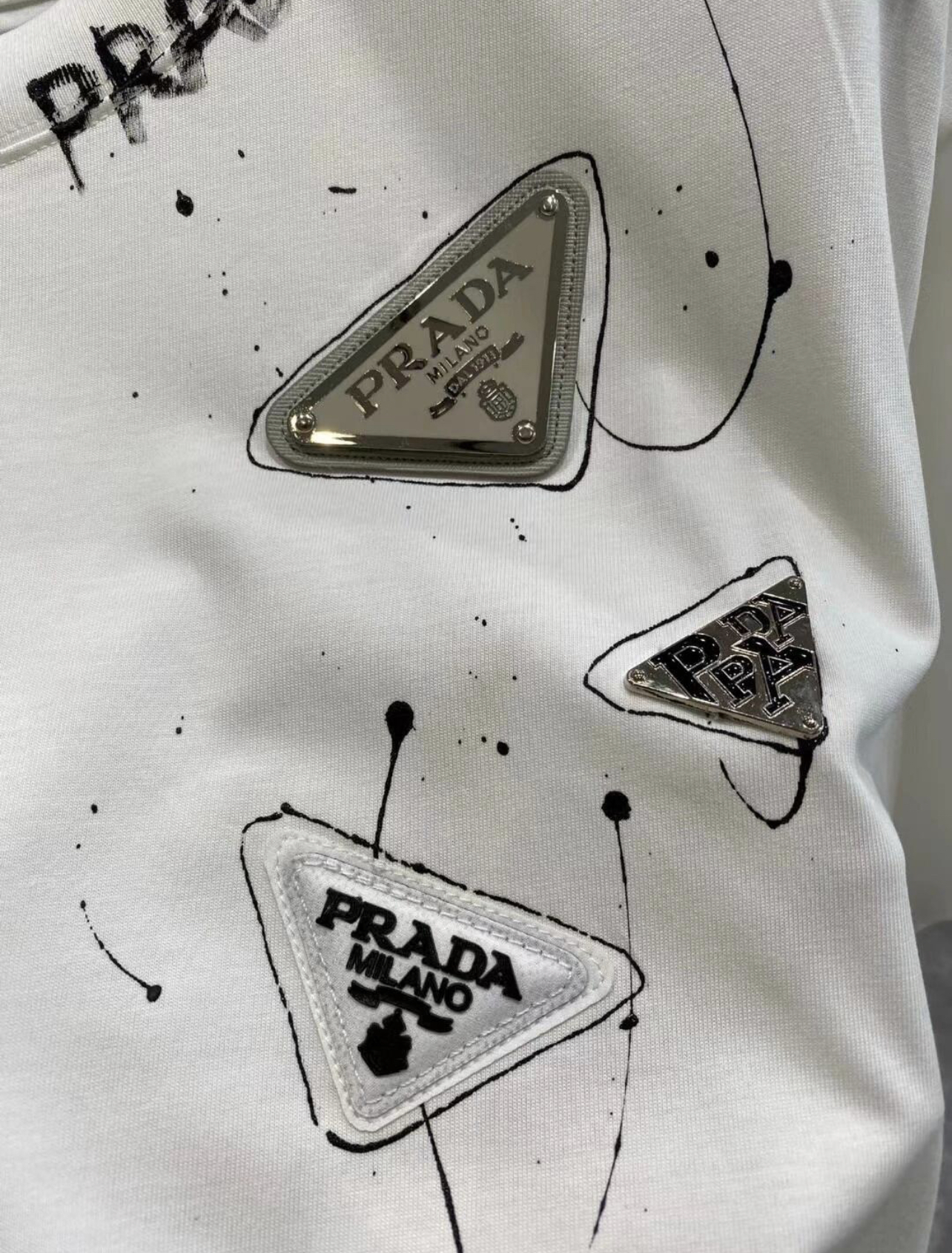 PLD 25SS Classic Triangle Logo Printed T-shirt