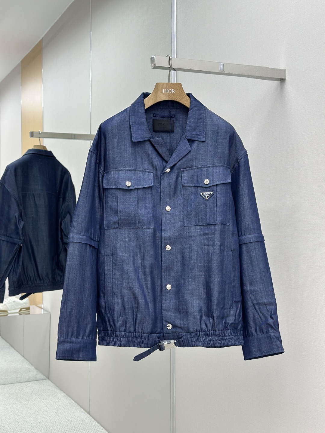PLD Detachable sleeves for wearing denim jackets