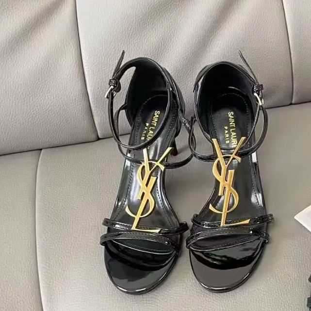 MIU Signature Logo Strappy Heeled Sandals