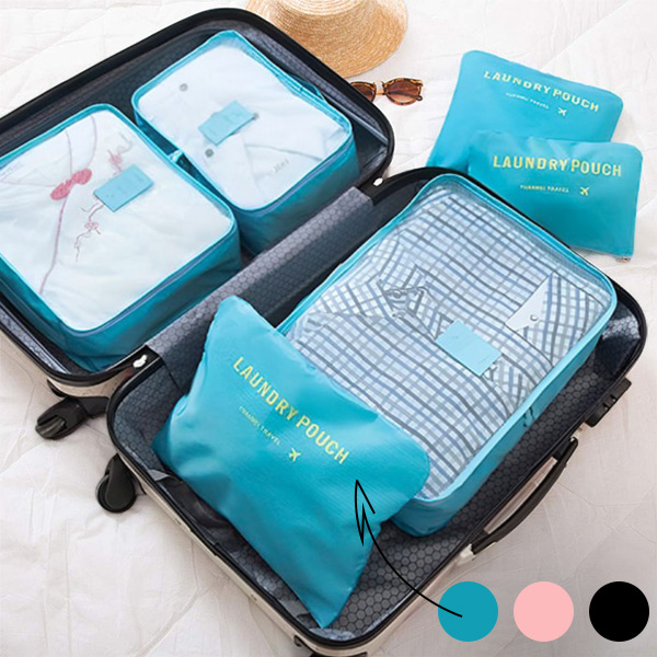 Organizzatori da viaggio 6-in-1 per il bagaglio | PACKERPRO