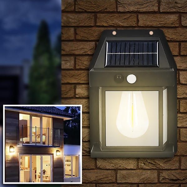 Luce solare con sensori di movimento per esterni | FLUXLAMP
