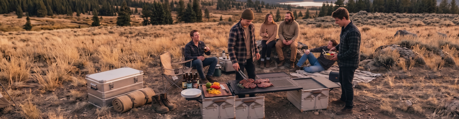 Grill Station - Focused BBQ Setup