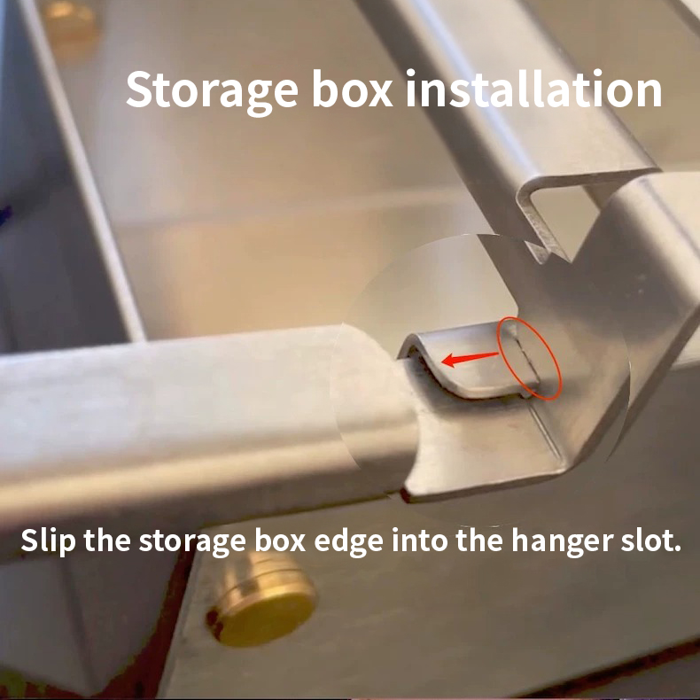 IGT Compact Pull-out Storage Box Installation Notes