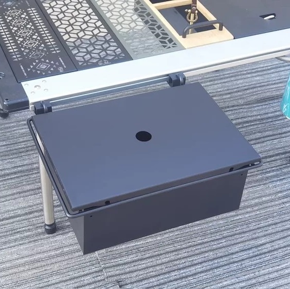 0.5-Unit Storage Box Insert Black
