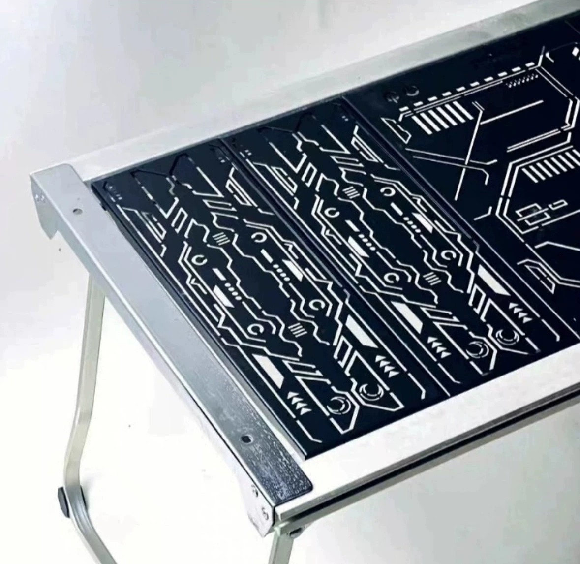 Stainless 0.5-Unit Black Top Board