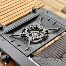 Black Stove Shield Korea Version Screw Hole