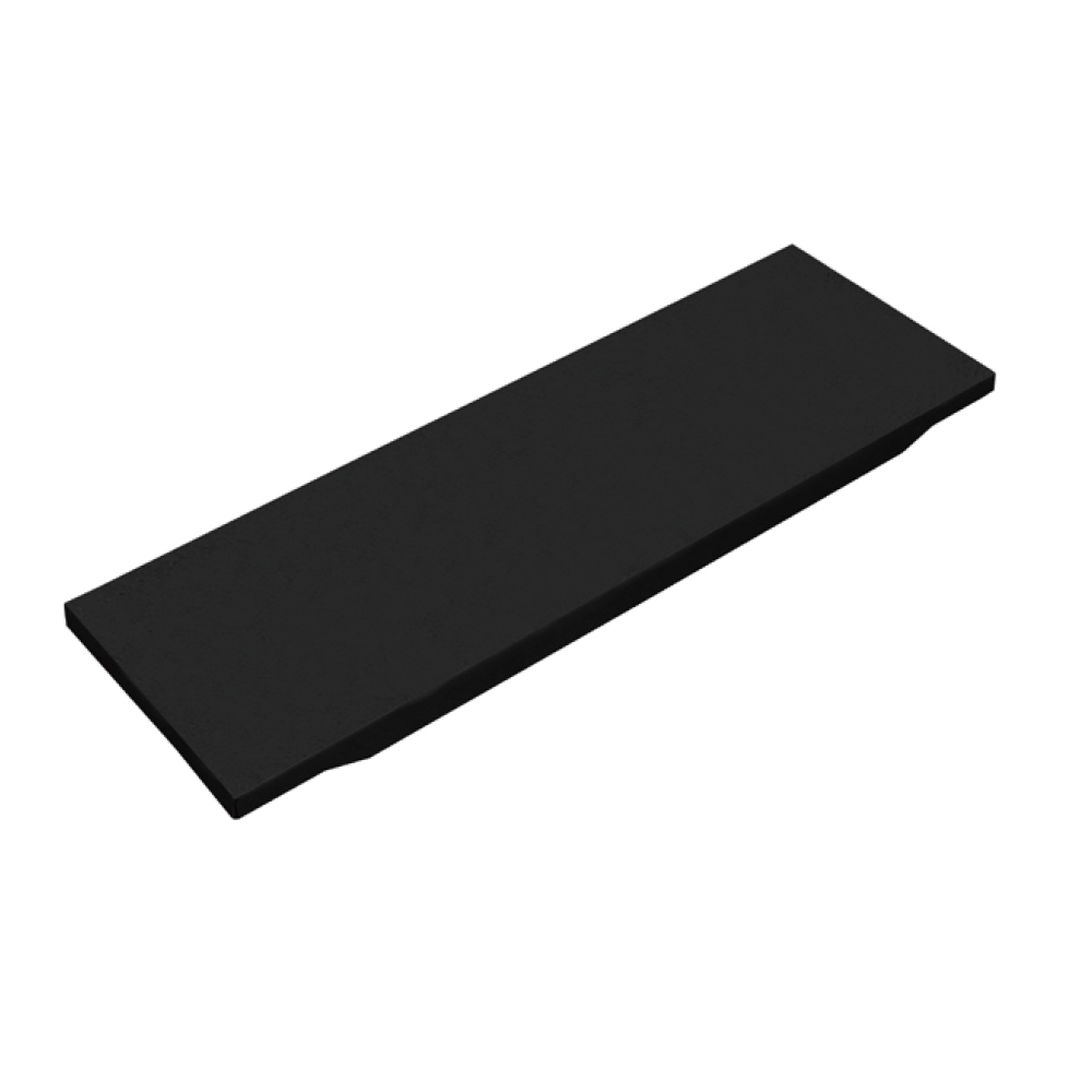 0.5-Unit Solid Blackout Plain Top Board