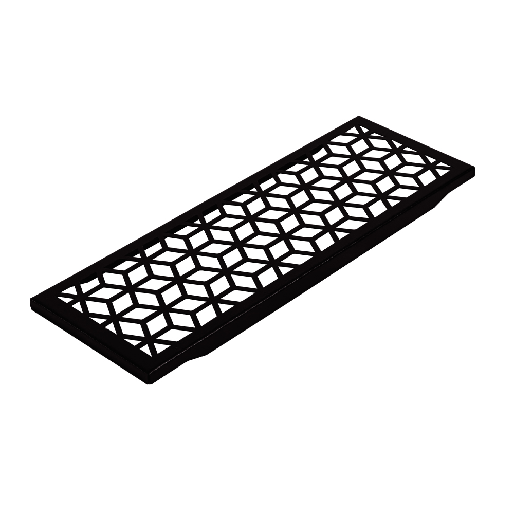 0.5-Unit Black Rhombus Pattern Top Board