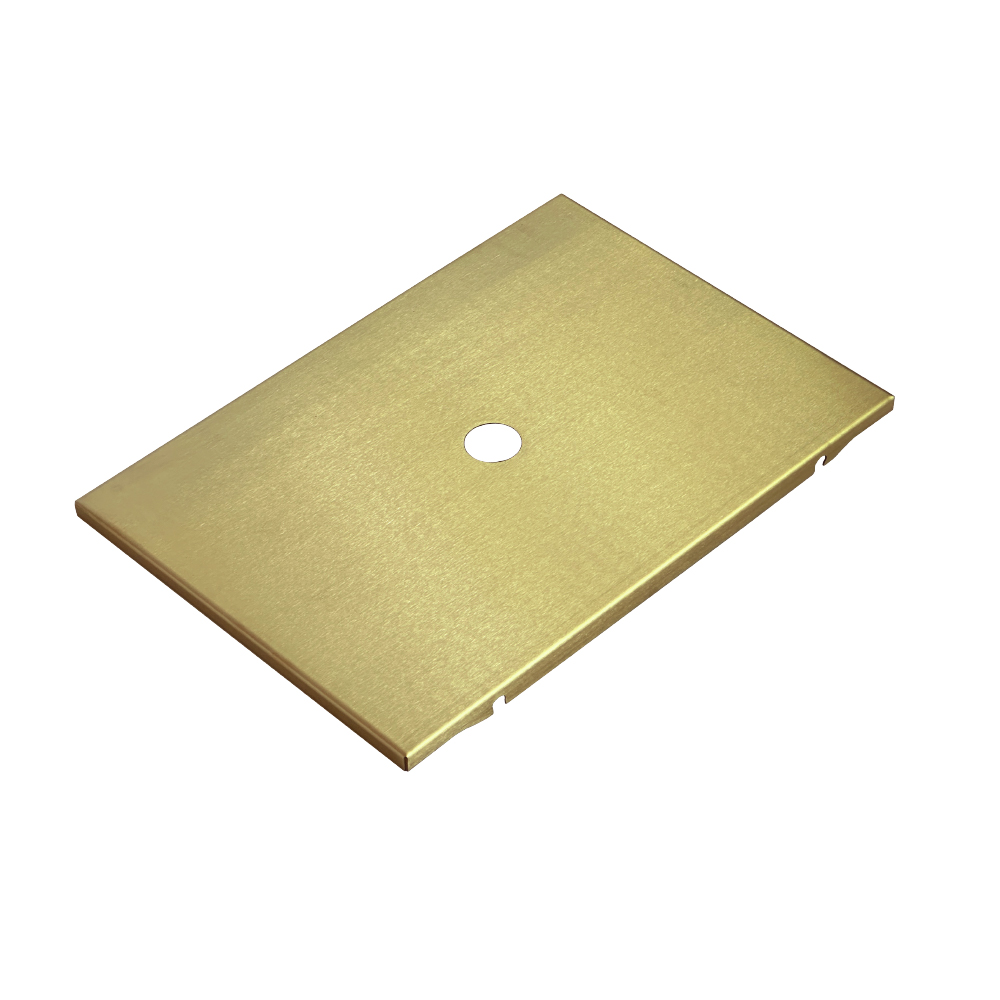 1-Unit Perforated Brass Plain Top Board