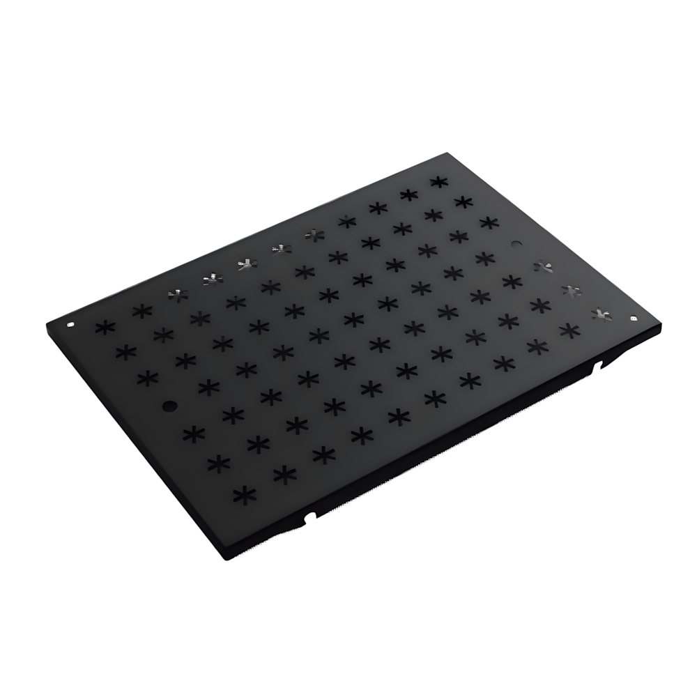 1-Unit Blackout Snowflake Pattern Top Board