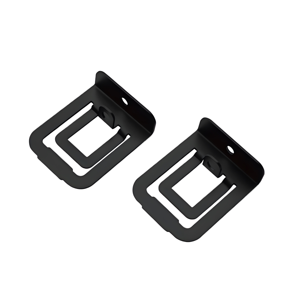 Open Box Connector Pair, Black