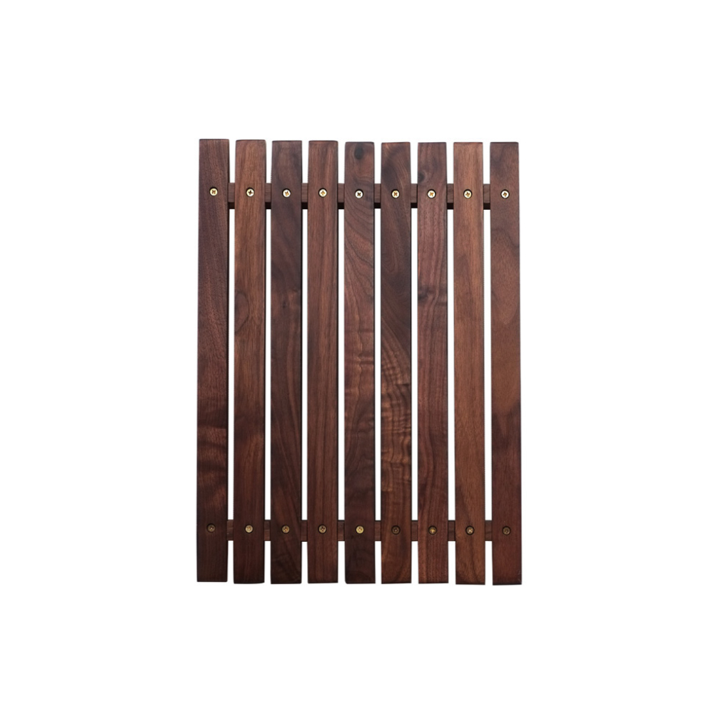 25L Wooden Cover Board, Black Walnut