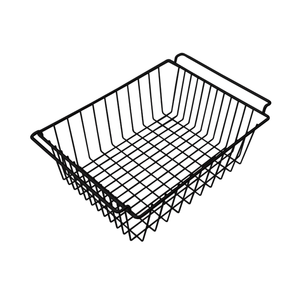1-Unit Deep Drain Basket Insert Black