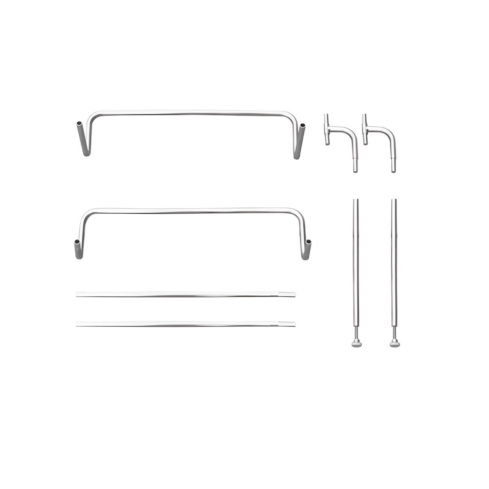 IGT Corner Double Tier Hanging Rack