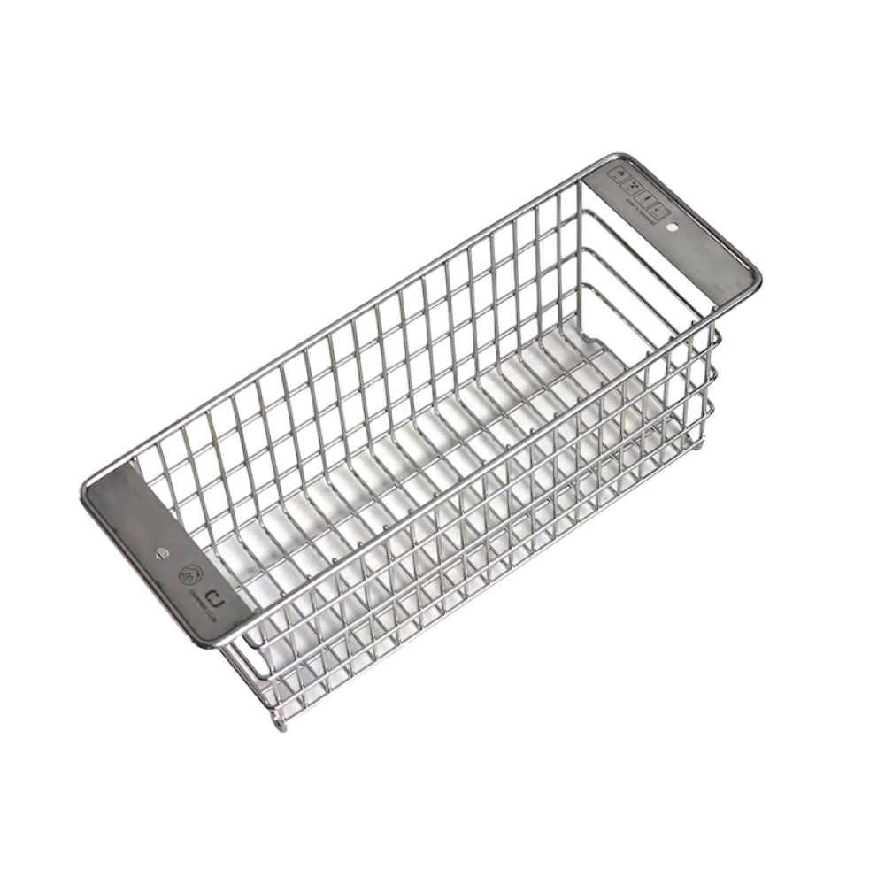 0.5-Unit Deep Drain Basket Insert Silver