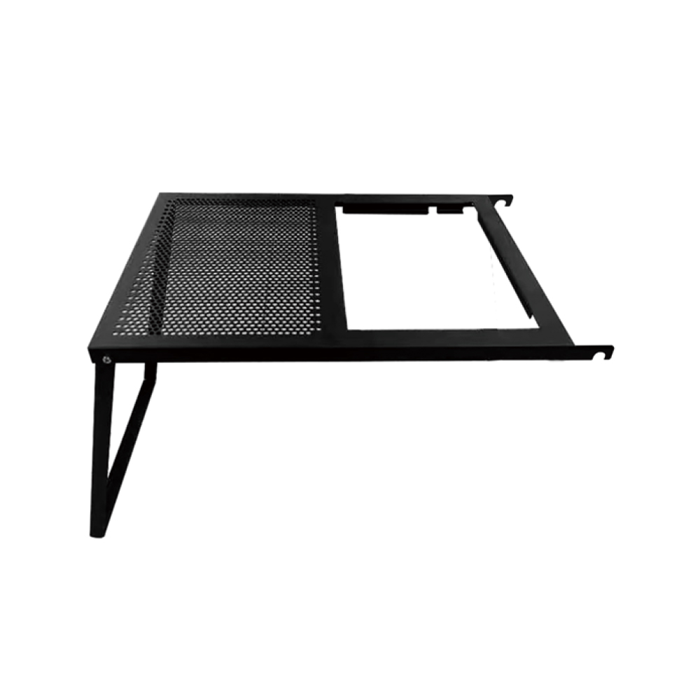IGT 1-Hole Black Extension Table